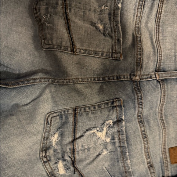 BKE Gabby High Rise Ankle Skinny Jeans - Blue - Picture 6 of 9